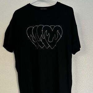 Black Graphic T-Shirt